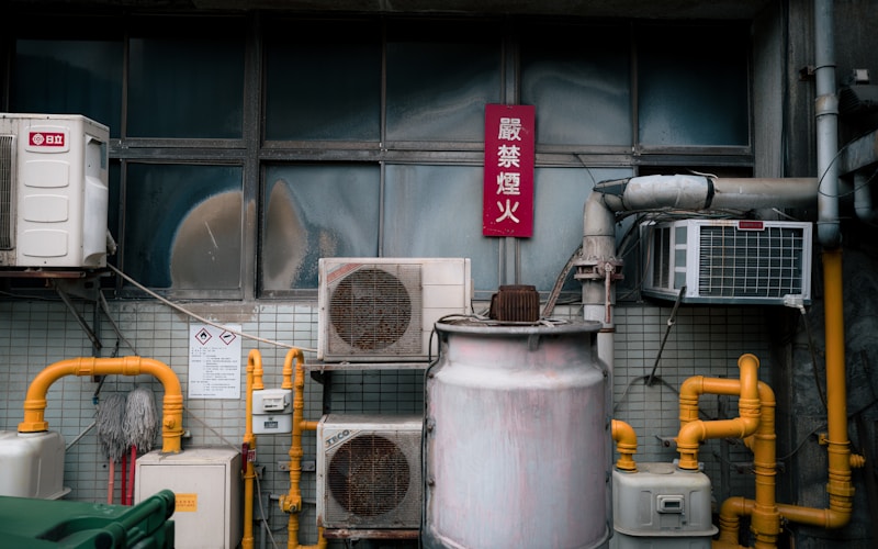 1.5 ton AC units on exterior wall